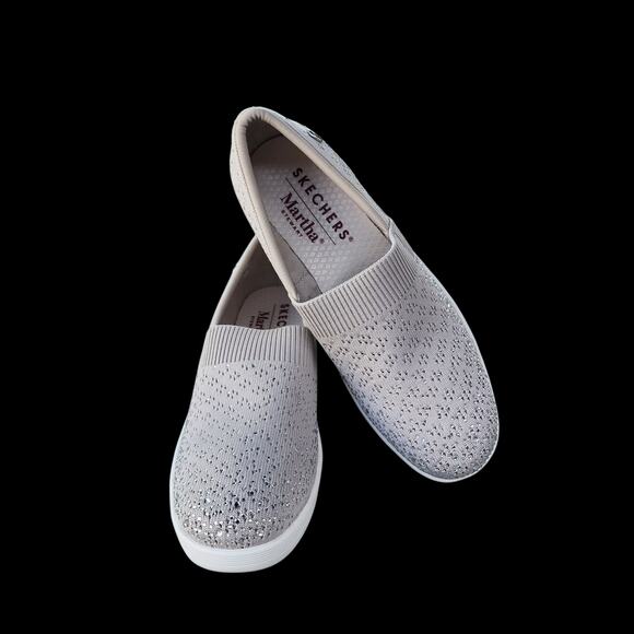 Skechers X Martha Stewart Pier-Lite Reflection Wedge Slip-On Shoes 8 - Picture 12 of 12